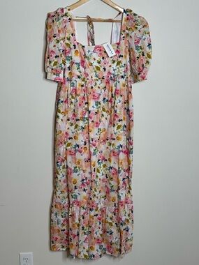 NWT Boutique Floral Midi dress